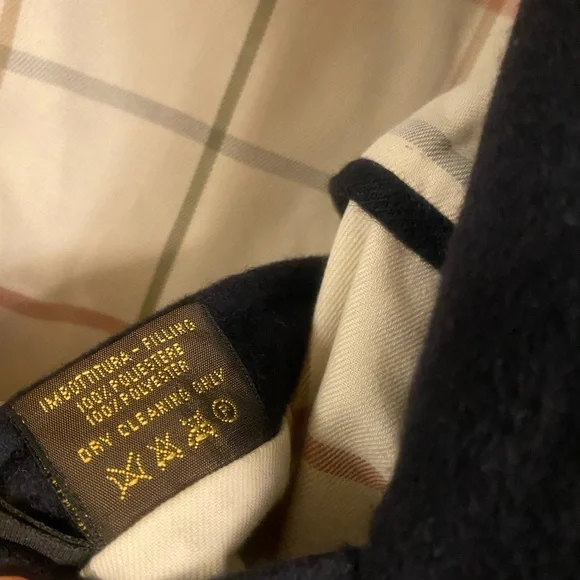 Loro Piana Dark Navy Blue Cashmere Quilted Vest - Picture 13 of 14